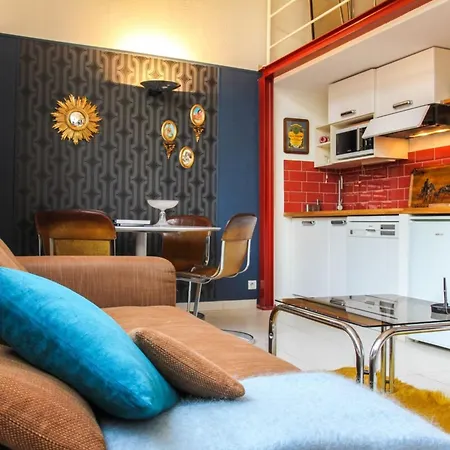 Nice-Duplex-Plage-Parking-Cimatisation *