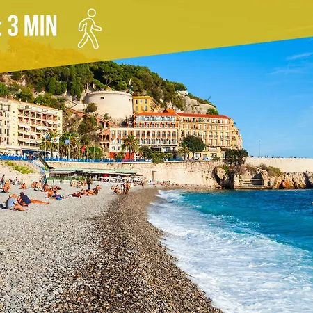 Nice-duplex-plage-parking-cimatisation *