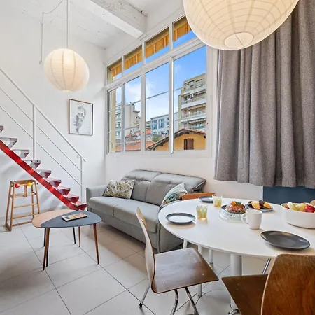 Lejlighed Nice-duplex-plage-parking-cimatisation *