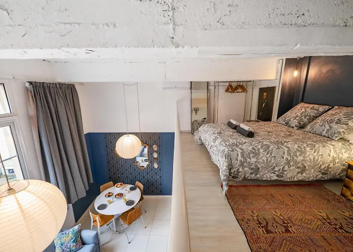 Nice-duplex-plage-parking-cimatisation * Nizza